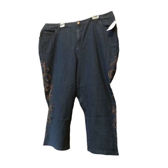 ADDED DIMENSIONS SEQUNIED JEAN WOMEN PLUS  SIZE 24W NWT - Picture 5 of 6
